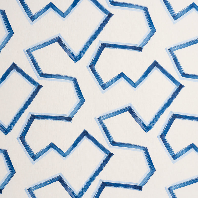 Schumacher ENZO PRINT COASTAL  | Atlanta Fabrics