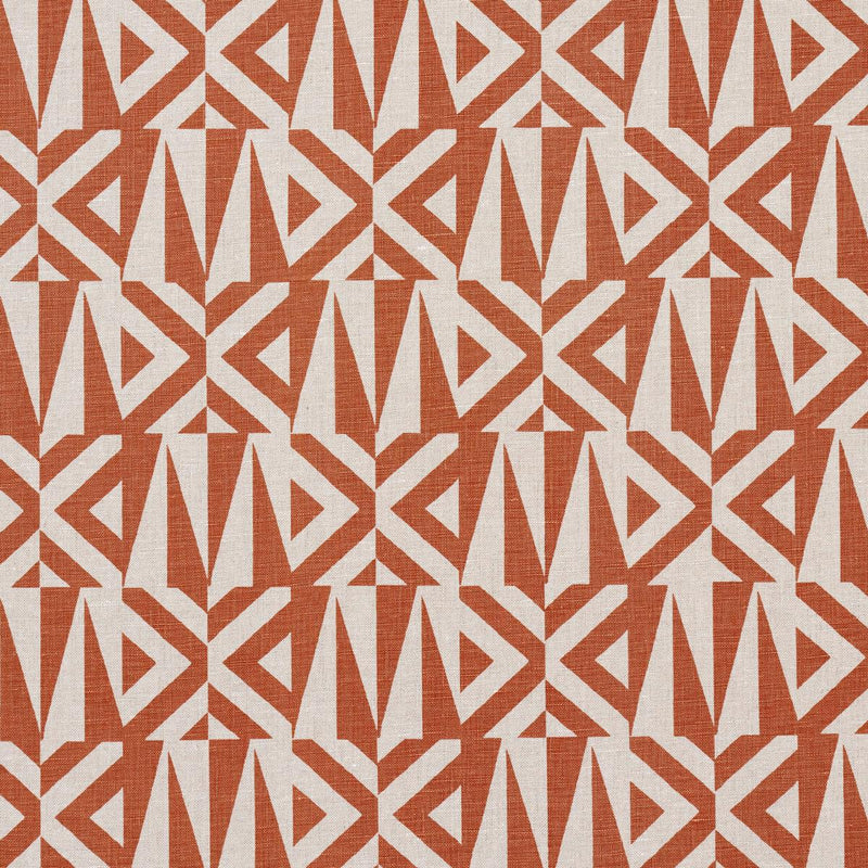 SCHUMACHER AMERO BRICK FABRIC | Atlanta Fabrics