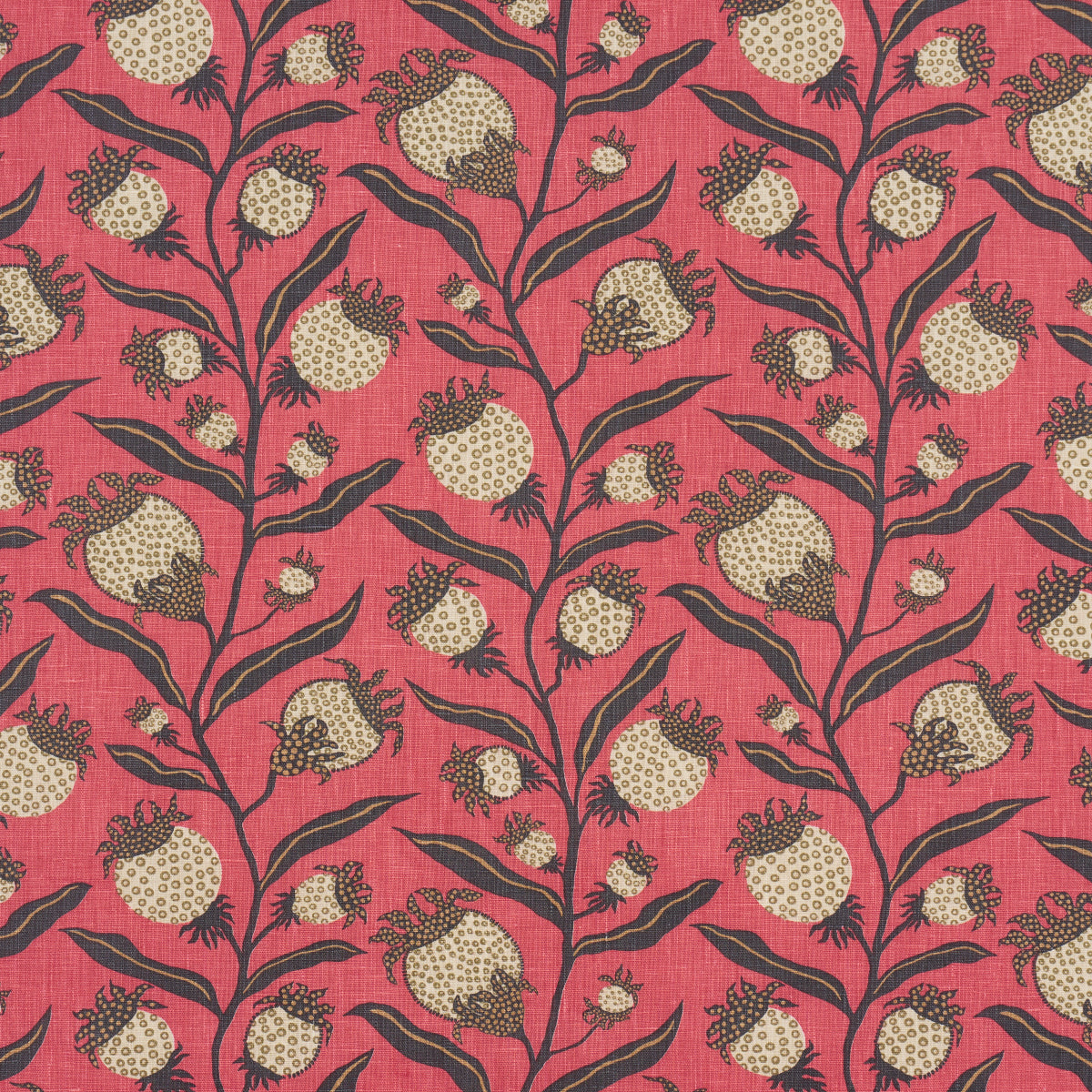 THISTLE VINE RED & GOLD