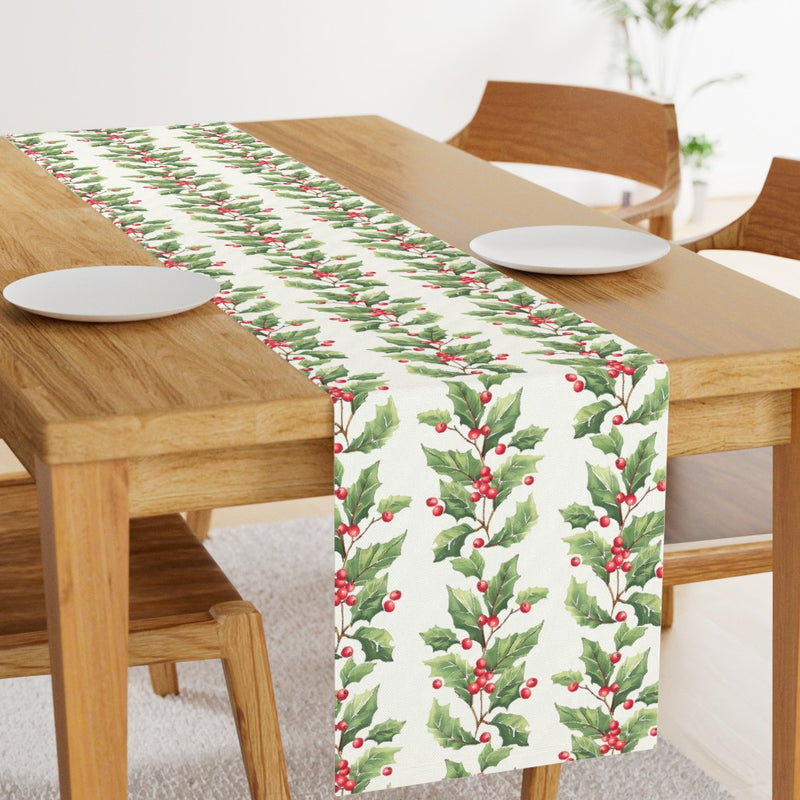 Atlanta Fabrics Holly Stripe Table Runner Accessories | Atlanta Fabrics