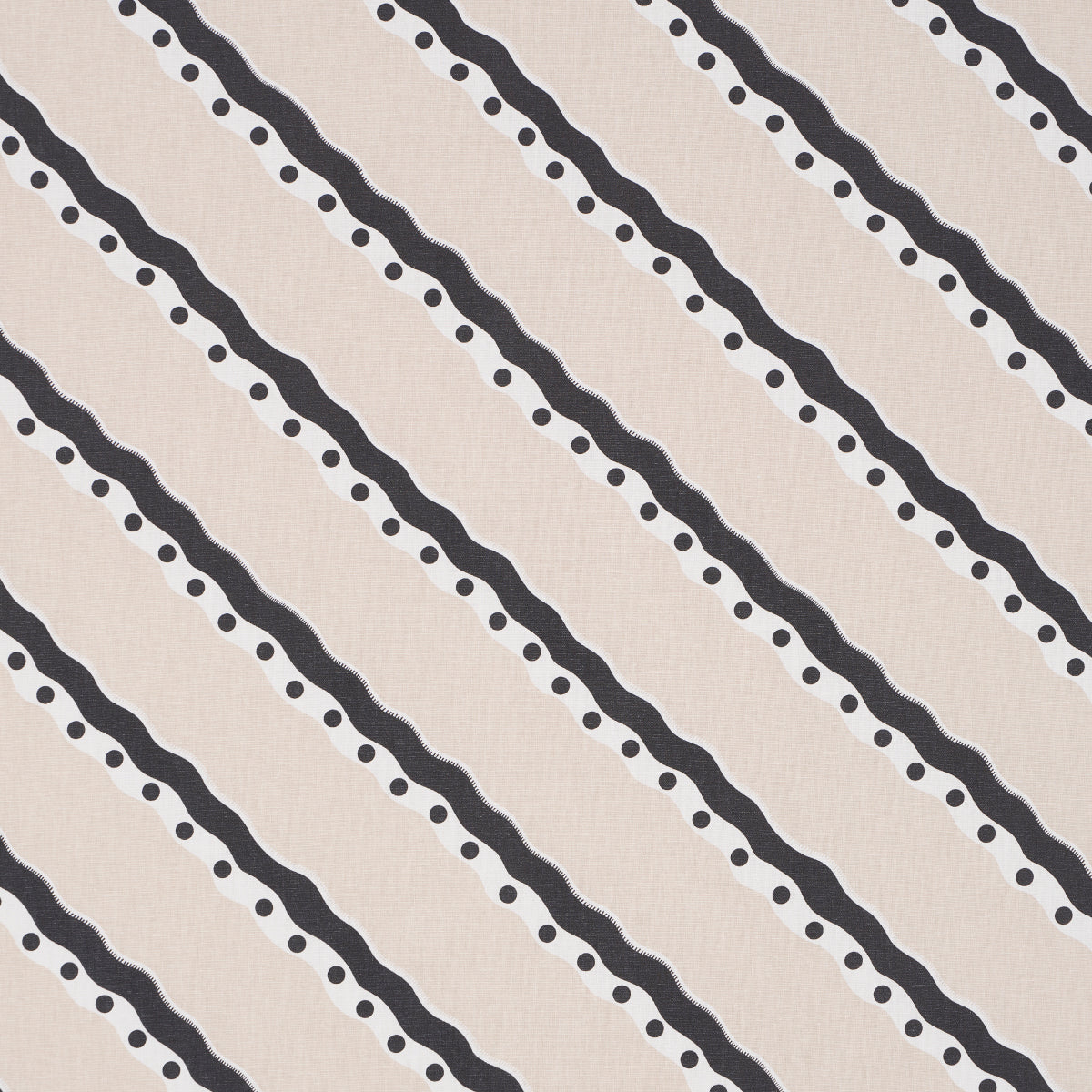 ROUSSEAU STRIPE BLACK & CREAM