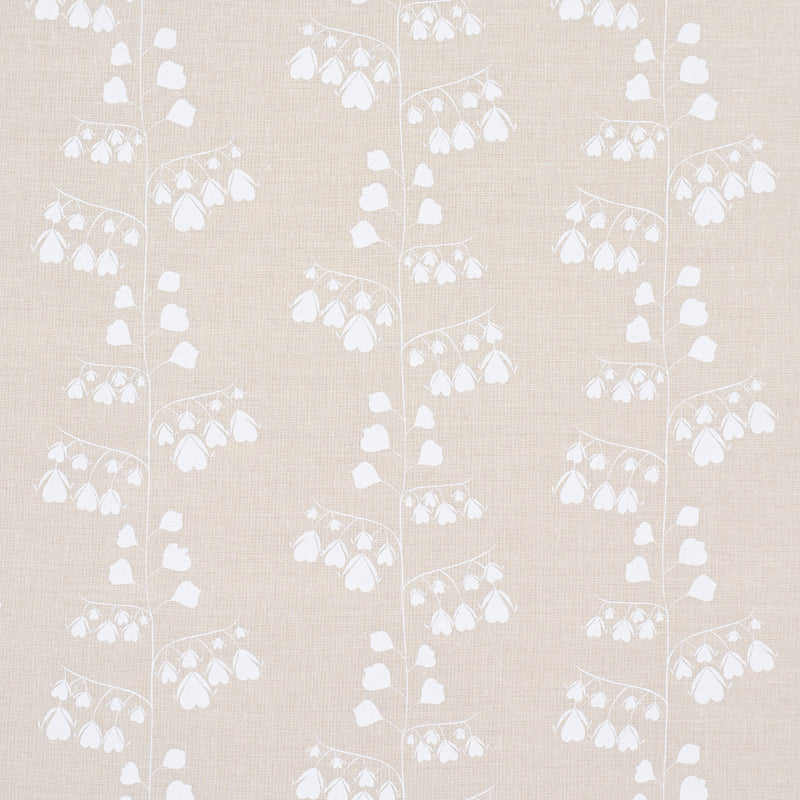 Schumacher BLEEDING HEARTS NEUTRAL  | Atlanta Fabrics