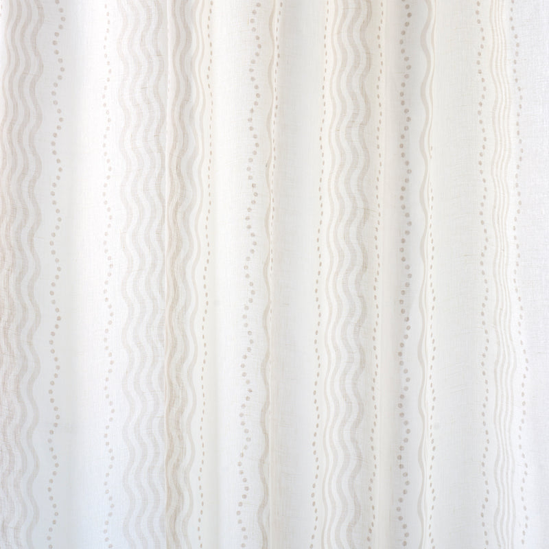 Schumacher MARGOT LINEN SHEER NEUTRAL Fabric | Atlanta Fabrics