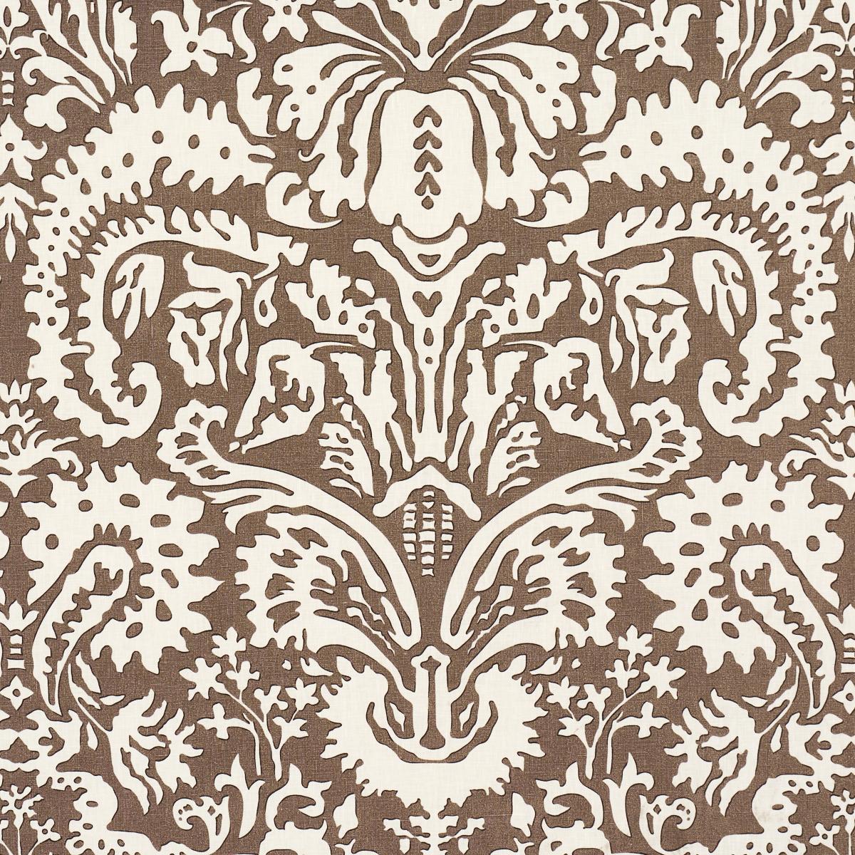 SUFFOLK DAMASK BROWN