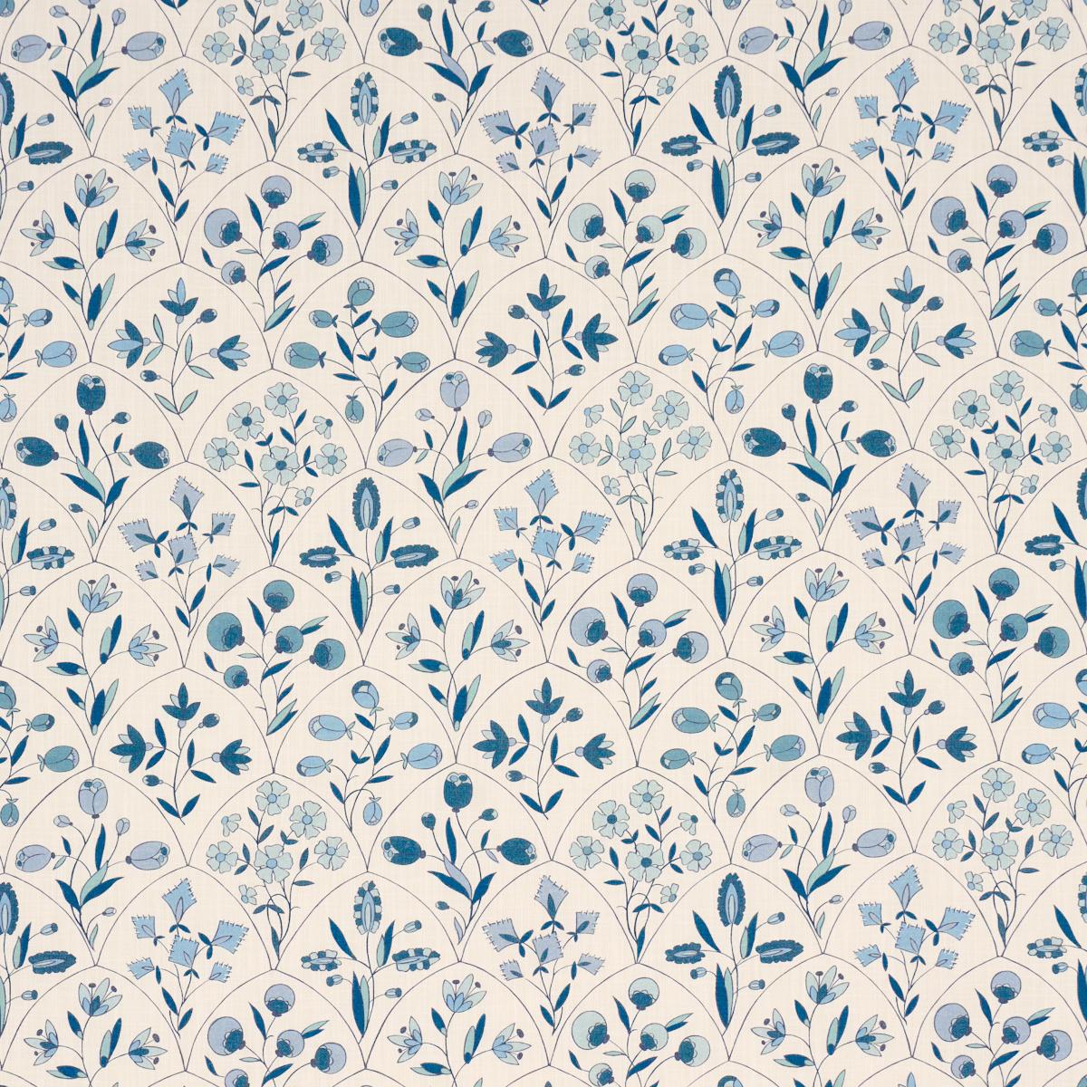 FRANCES FLORAL INDOOR/OUTDOOR BLUES