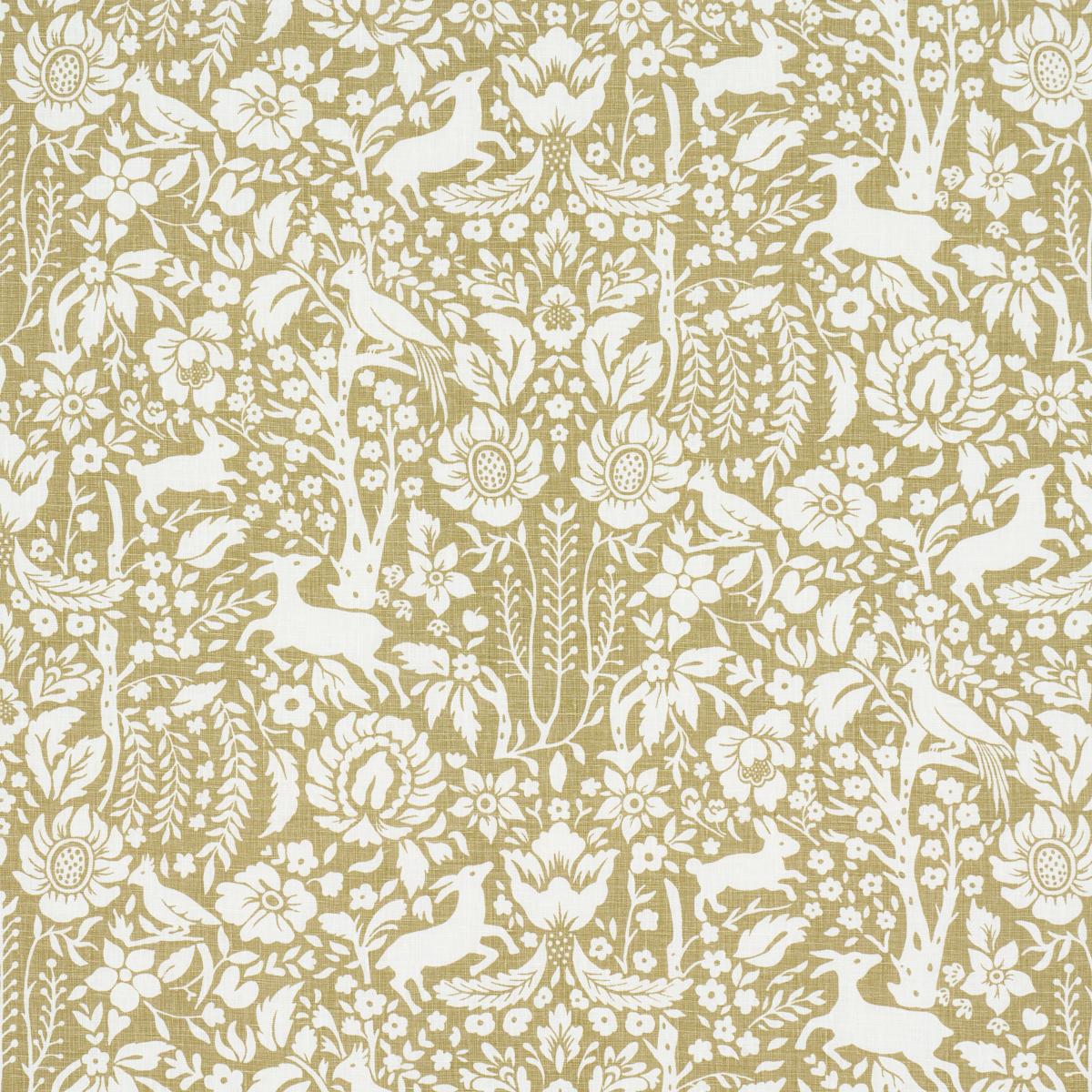 SCHUMACHER DEERFIELD MOSS FABRIC | Atlanta Fabrics