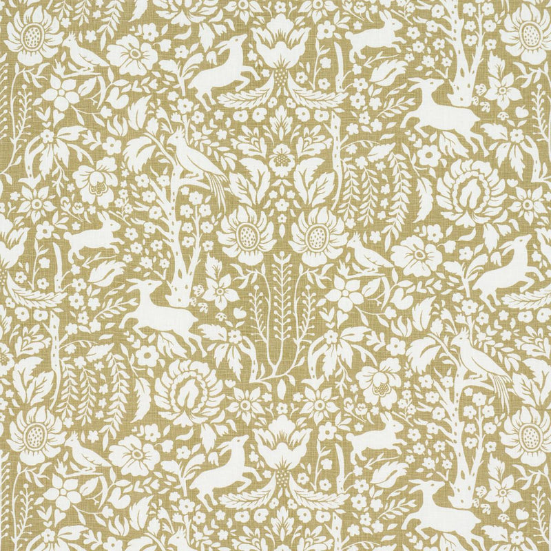 SCHUMACHER DEERFIELD MOSS FABRIC | Atlanta Fabrics