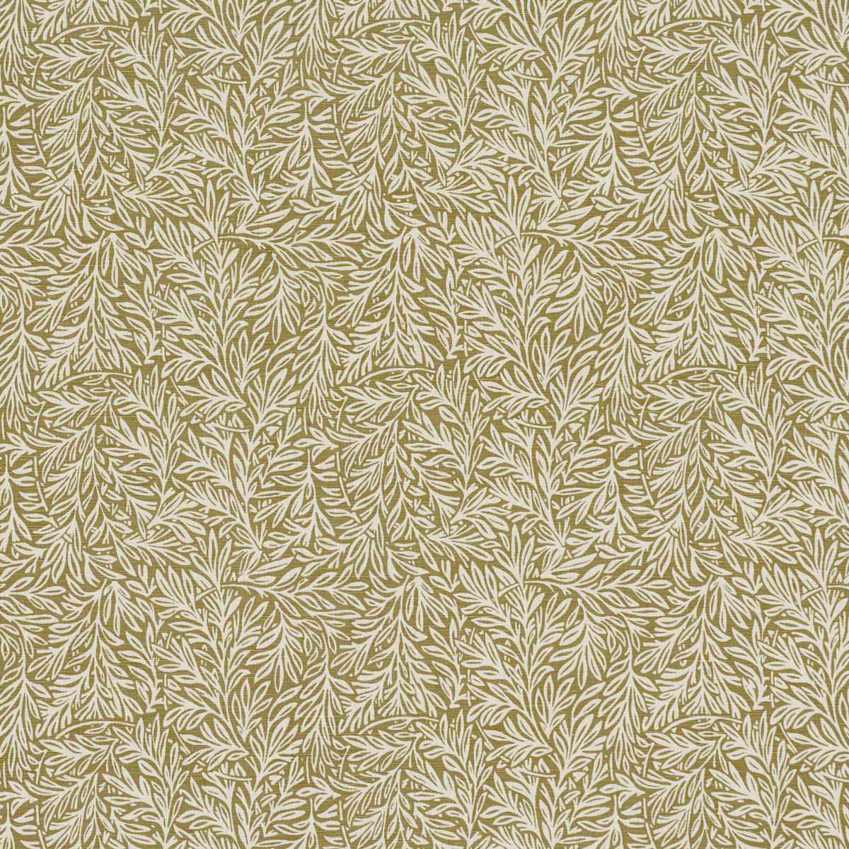 Schumacher WILLOW LEAF MOSS Fabric | Atlanta Fabrics