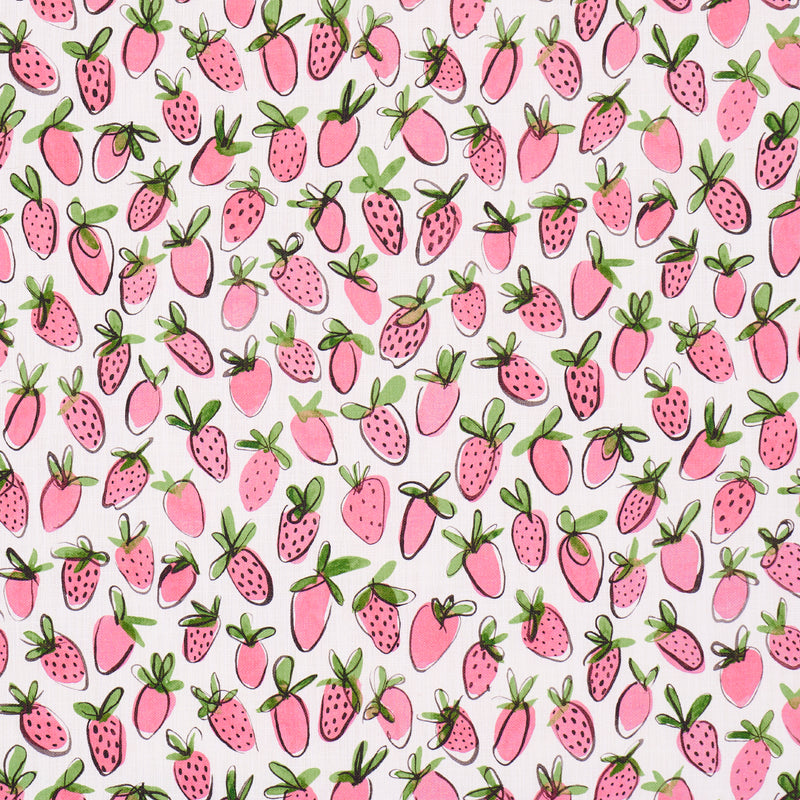 Schumacher SHORTCAKE INDOOR/OUTDOOR PINK  | Atlanta Fabrics