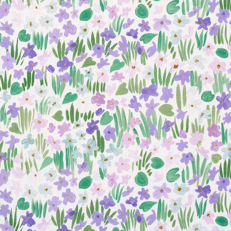 Schumacher SWEET VIOLETTE INDOOR/OUTDOOR PINK  | Atlanta Fabrics