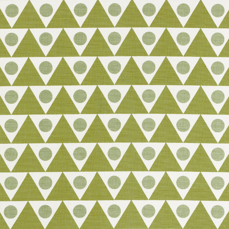 Schumacher PENNANT GREEN  | Atlanta Fabrics