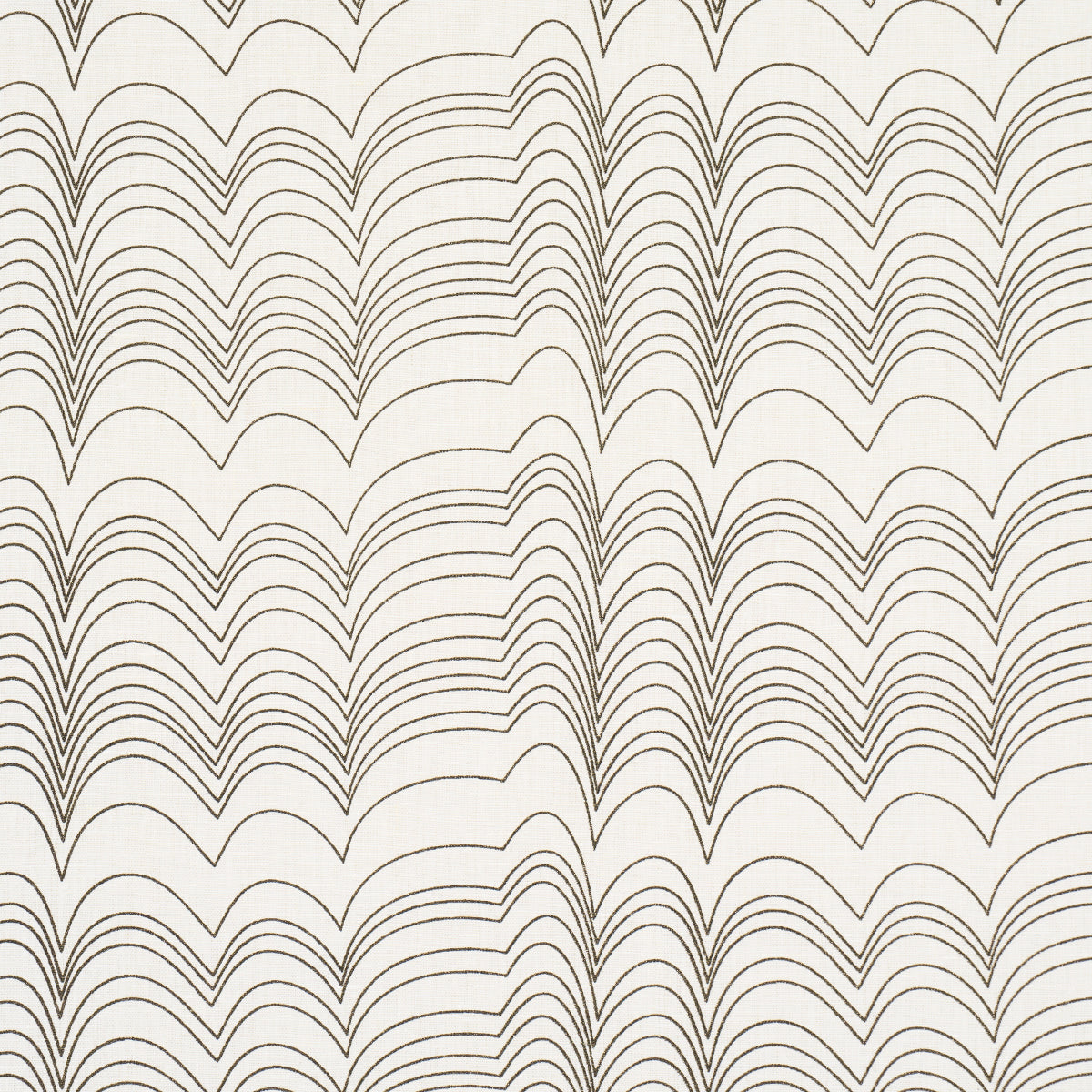 Schumacher RICHTER LINEN PRINT BLACK Fabric | Atlanta Fabrics
