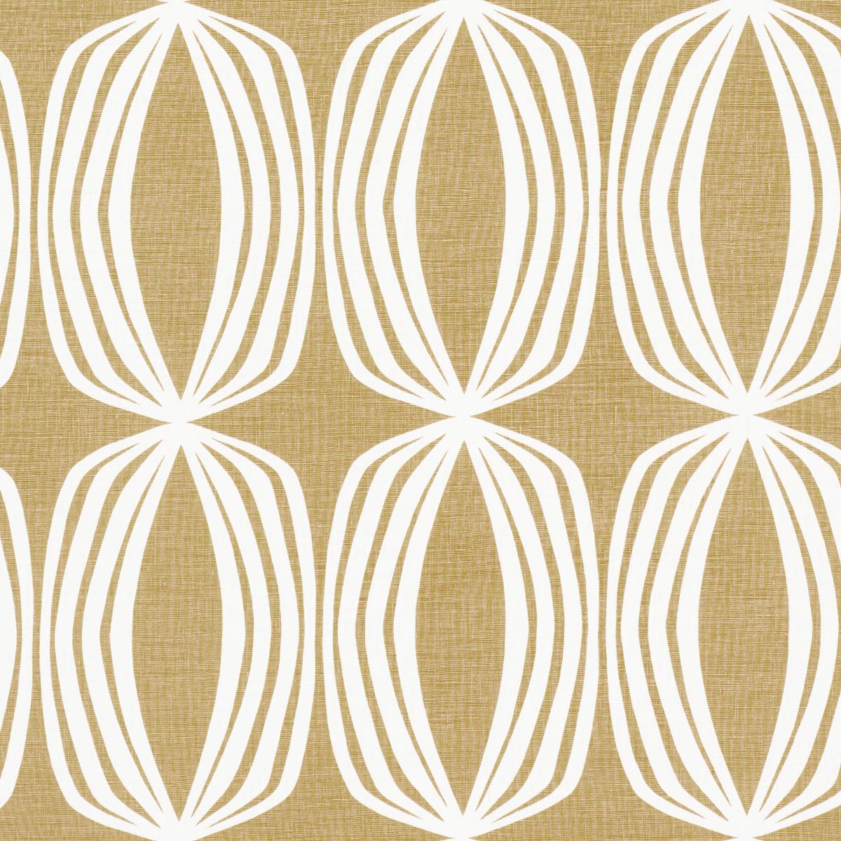 SCHUMACHER FONTANA OCHRE FABRIC | Atlanta Fabrics