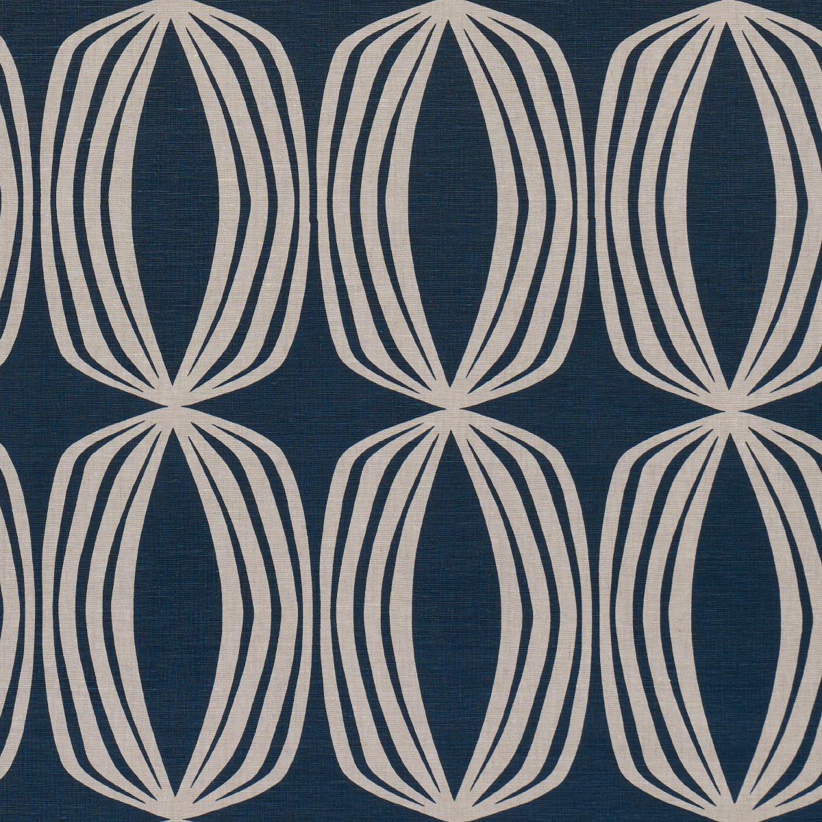 SCHUMACHER FONTANA INDIGO FABRIC | Atlanta Fabrics