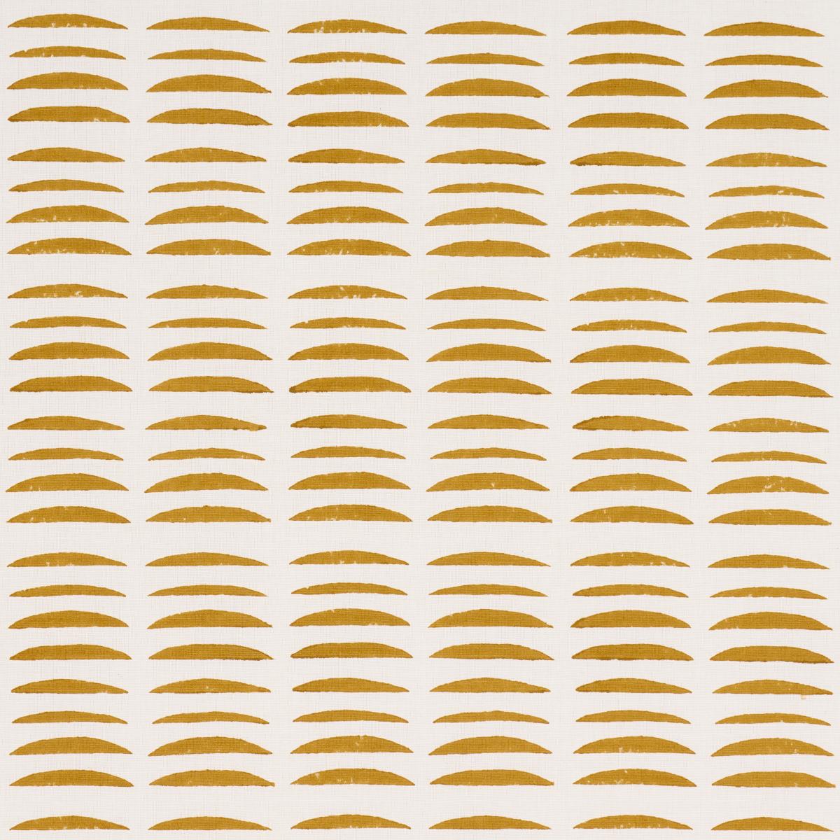 Schumacher PARABLE HAND BLOCK GINGER Fabric | Atlanta Fabrics
