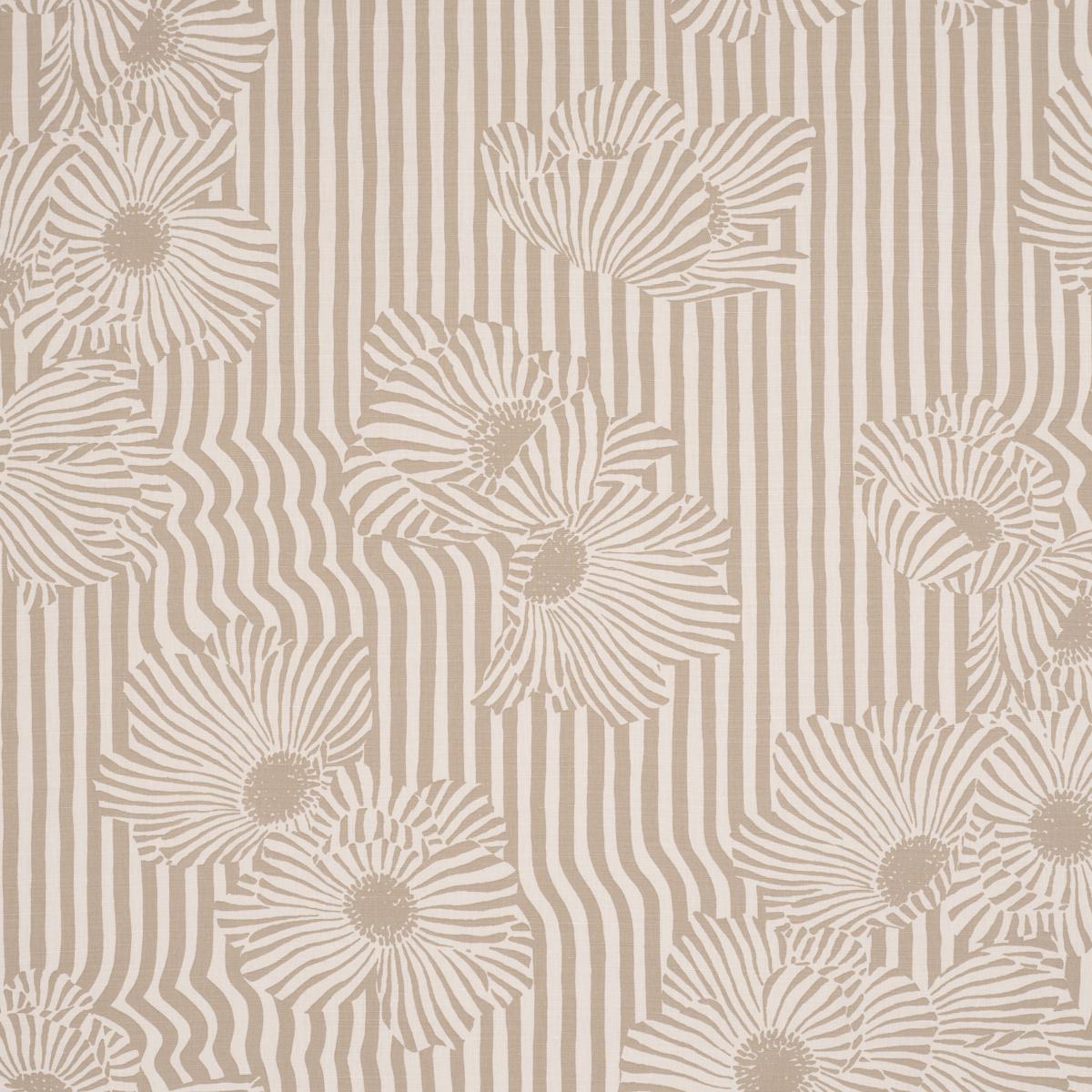 Schumacher CHANEY FLORAL SAND Fabric | Atlanta Fabrics