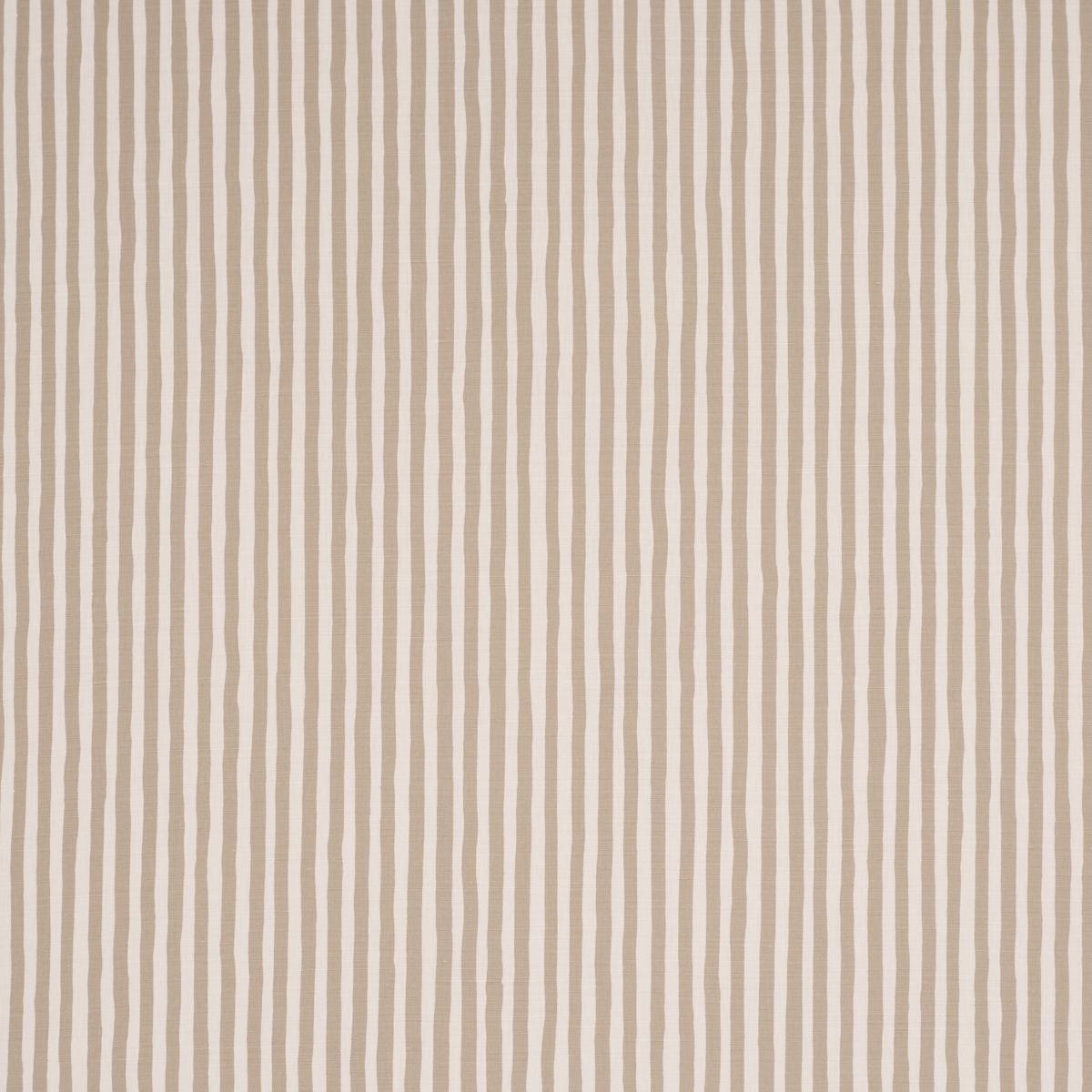 Schumacher CHANEY STRIPE SAND Fabric | Atlanta Fabrics