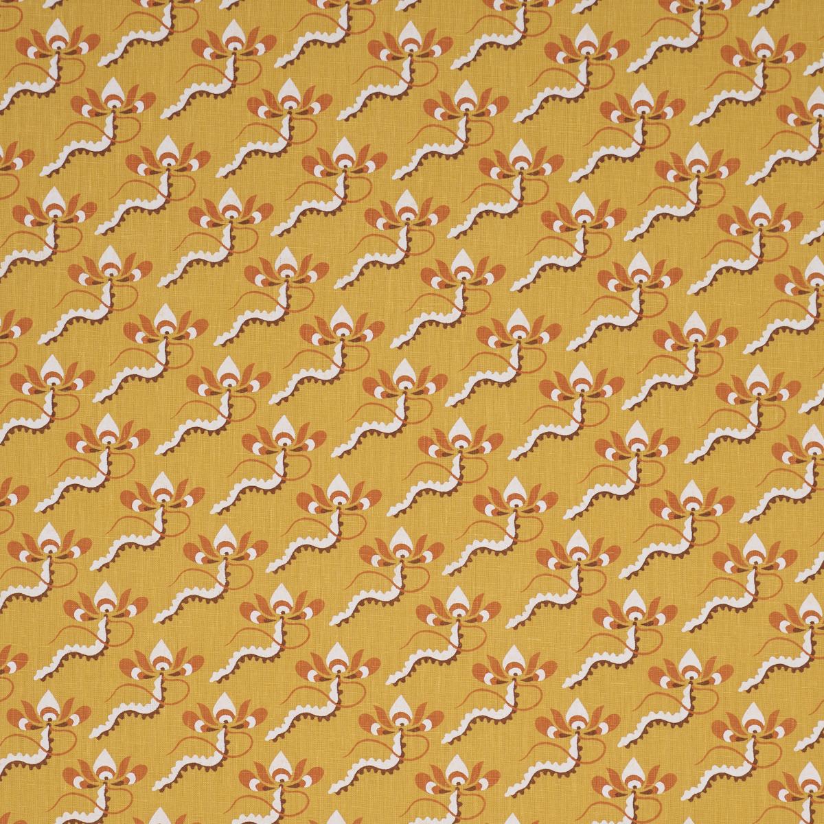 SCHUMACHER BOMBAY RAINBOW MIMOSA FABRIC | Atlanta Fabrics
