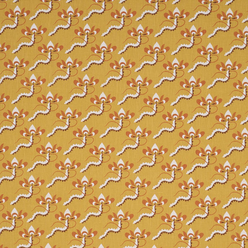 SCHUMACHER BOMBAY RAINBOW MIMOSA FABRIC | Atlanta Fabrics