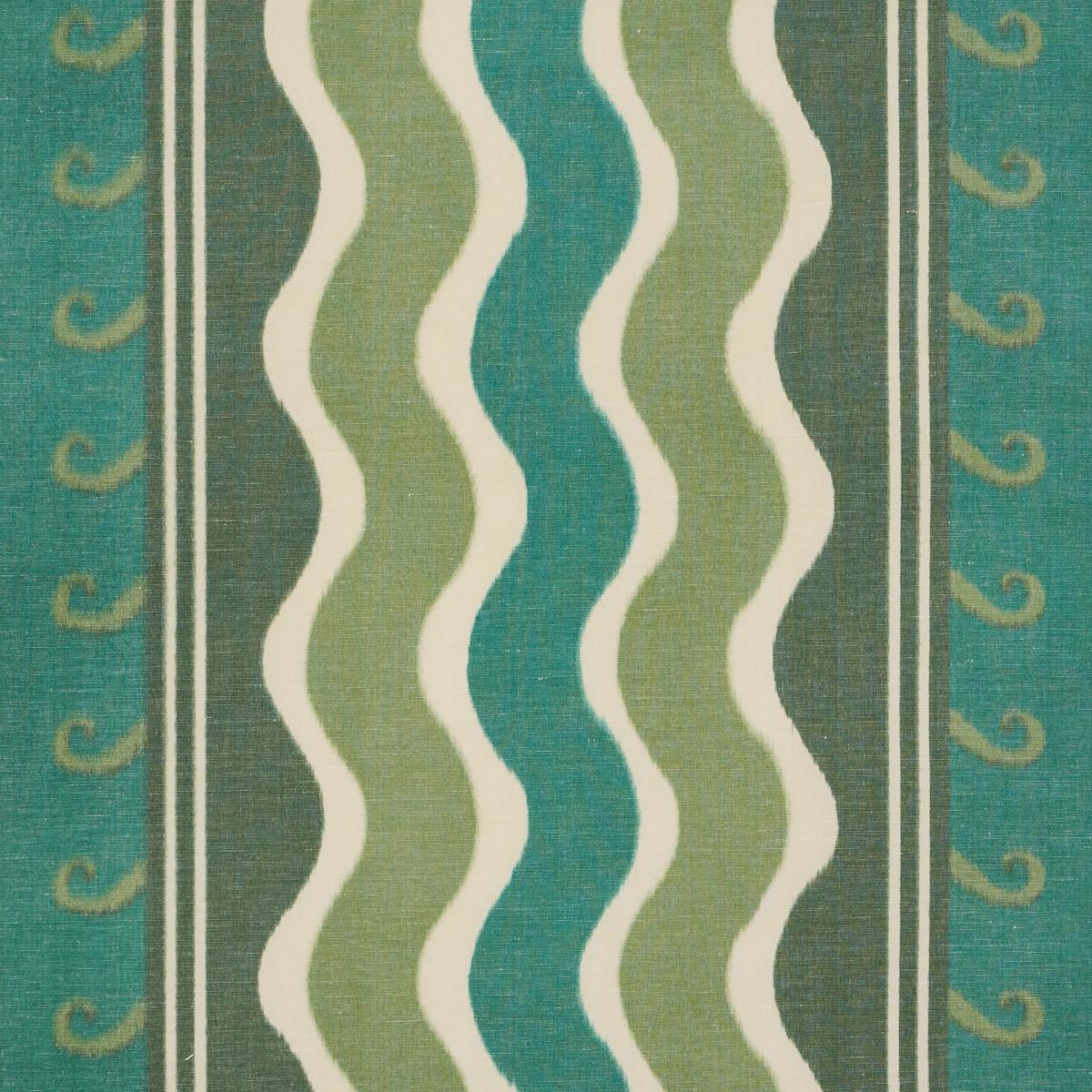 ROMAN REVERIE TEAL & LEAF