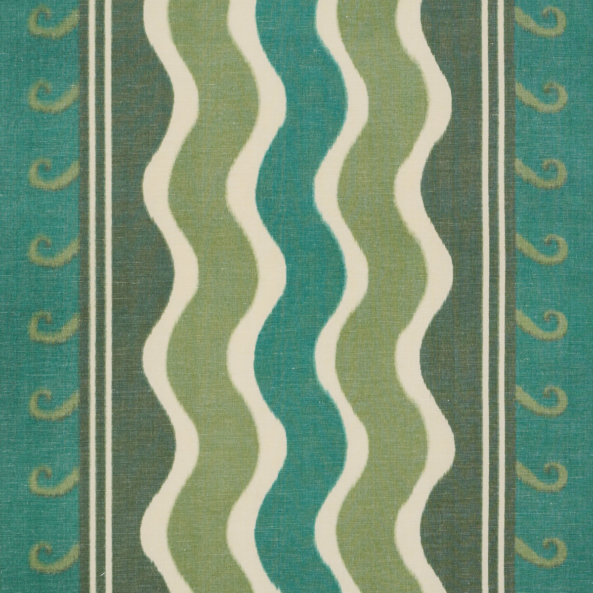 ROMAN REVERIE TEAL & LEAF