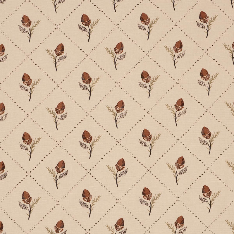 SCHUMACHER HOLDEN HAND PRINT FLAX FABRIC | Atlanta Fabrics
