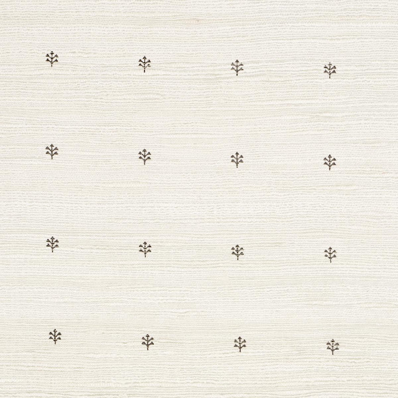 SCHUMACHER ENGELMANN SILK HAND PRINT BROWN FABRIC | Atlanta Fabrics