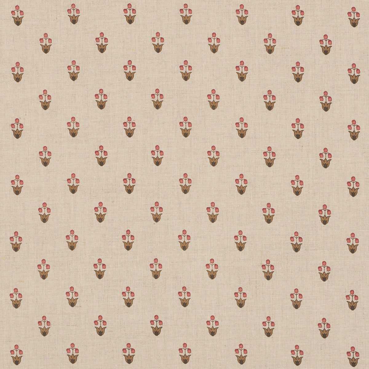 Schumacher MOIRA HAND PRINT SPICE Fabric | Atlanta Fabrics