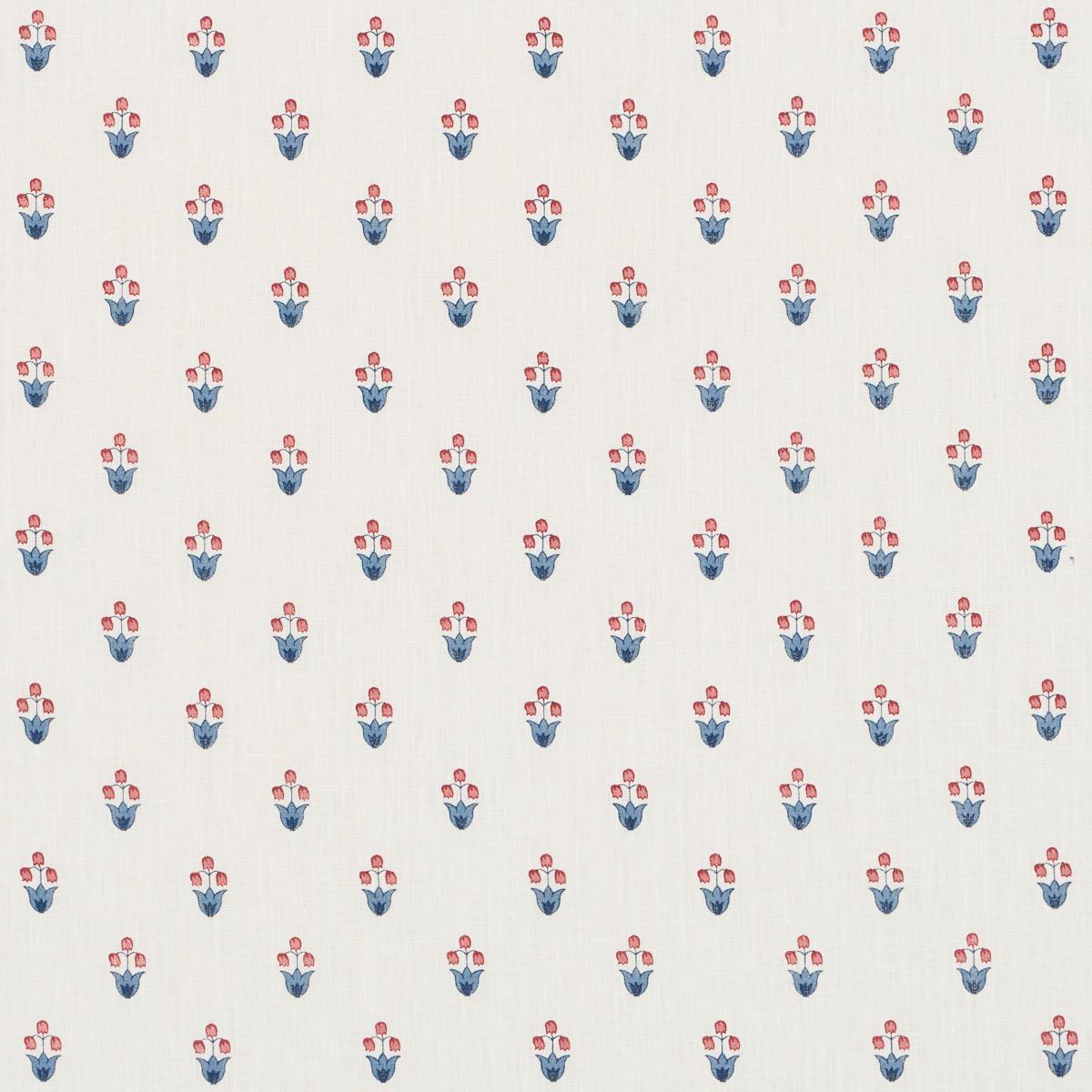 MOIRA HAND BLOCK BLUE & RED