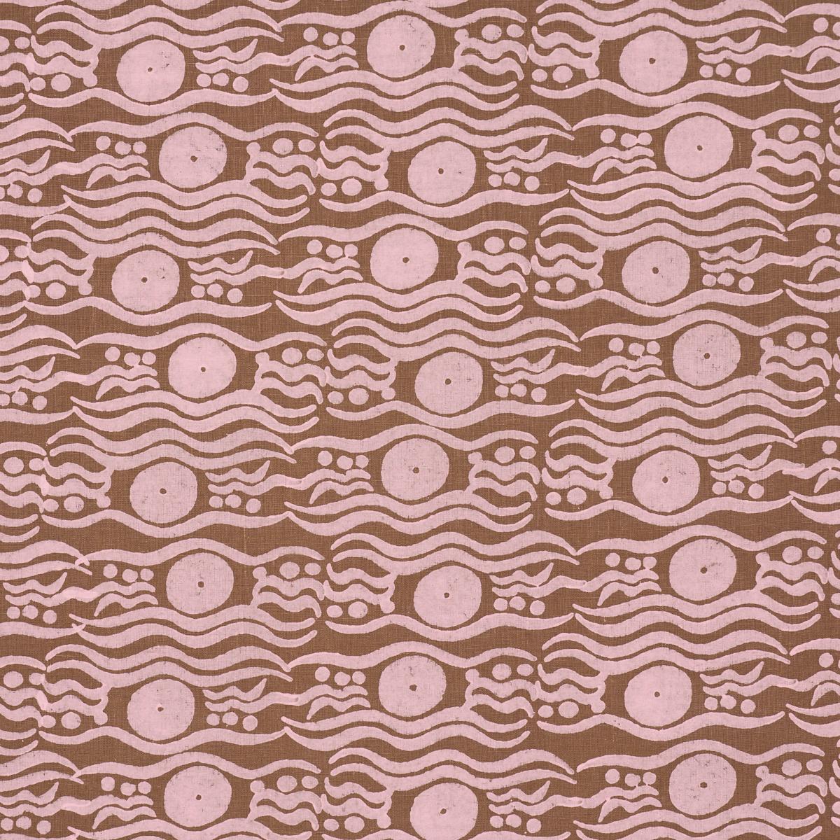 BOSPHORUS HAND BLOCK BROWN & PINK