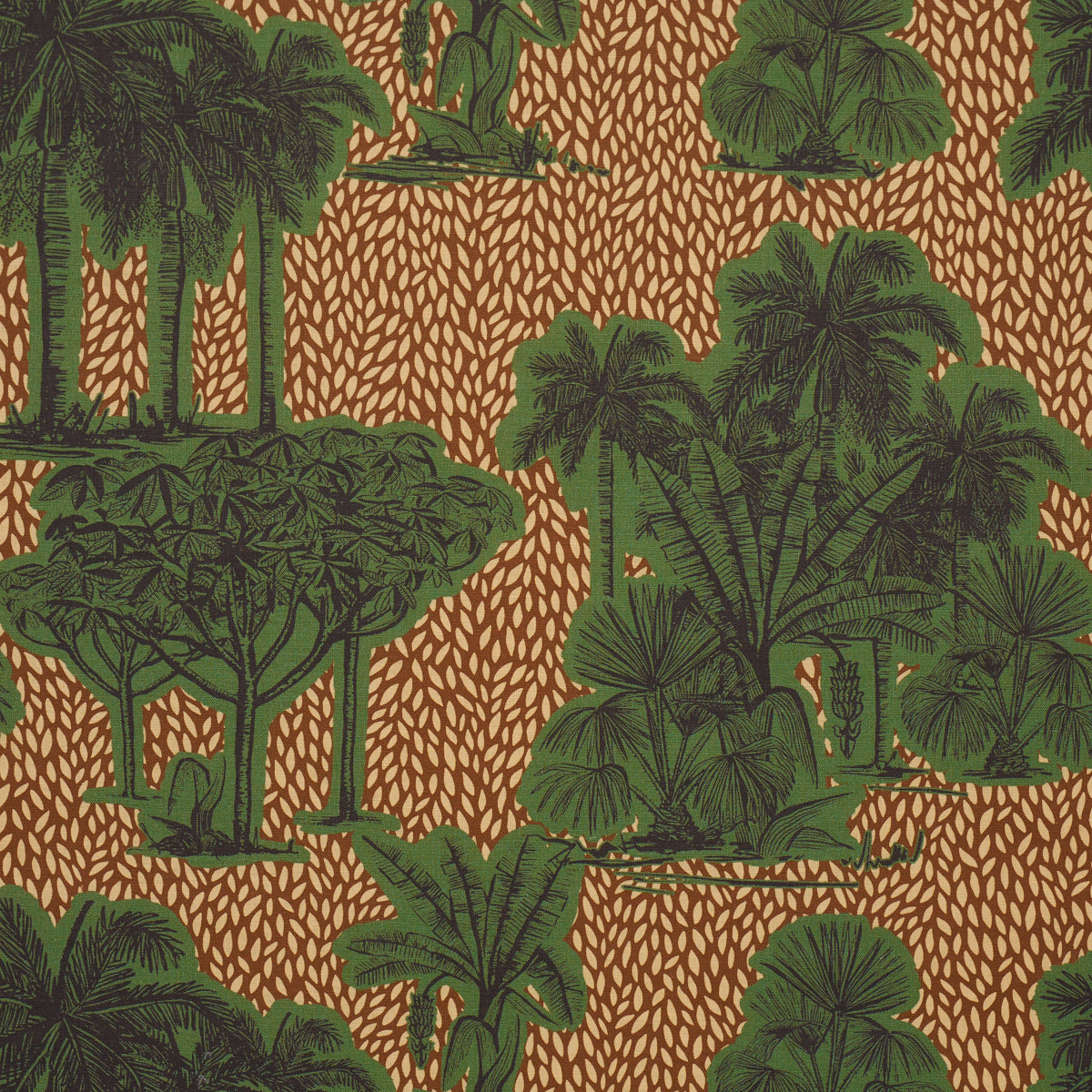 TROPICAL SAFARI PRINT ORINOCO VERDANT OASIS