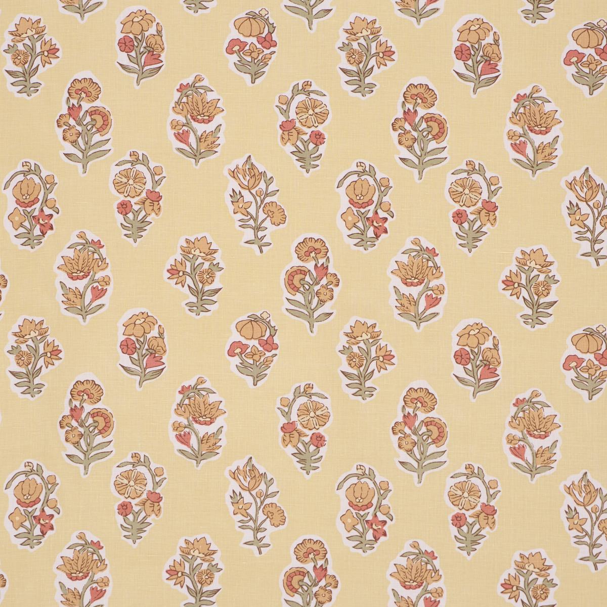 ANESSA HAND-SCREEN PRINT YELLOW