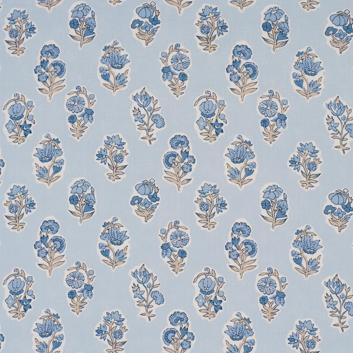 ANESSA HAND-SCREEN PRINT BLUE