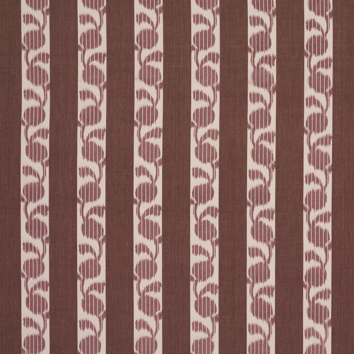 Priya Warp Print Bordeaux