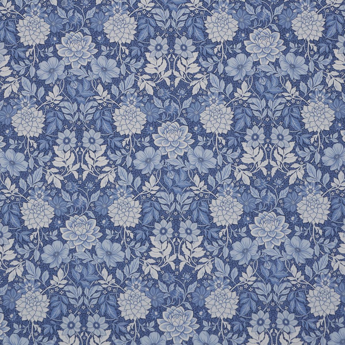 DAHLIA GARDEN BLUE AND WHITE