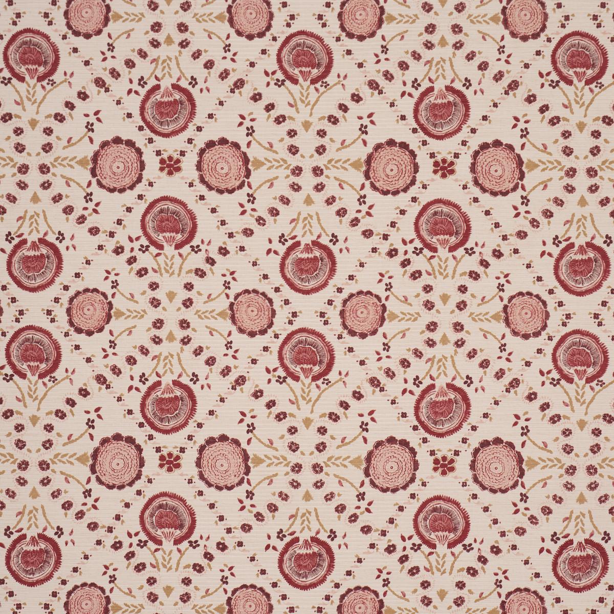 ATHENA HAND-SCREEN PRINT RUBY