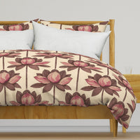 Atlanta Fabrics Paradisa Lotus Mahogany Fabric | Atlanta Fabrics