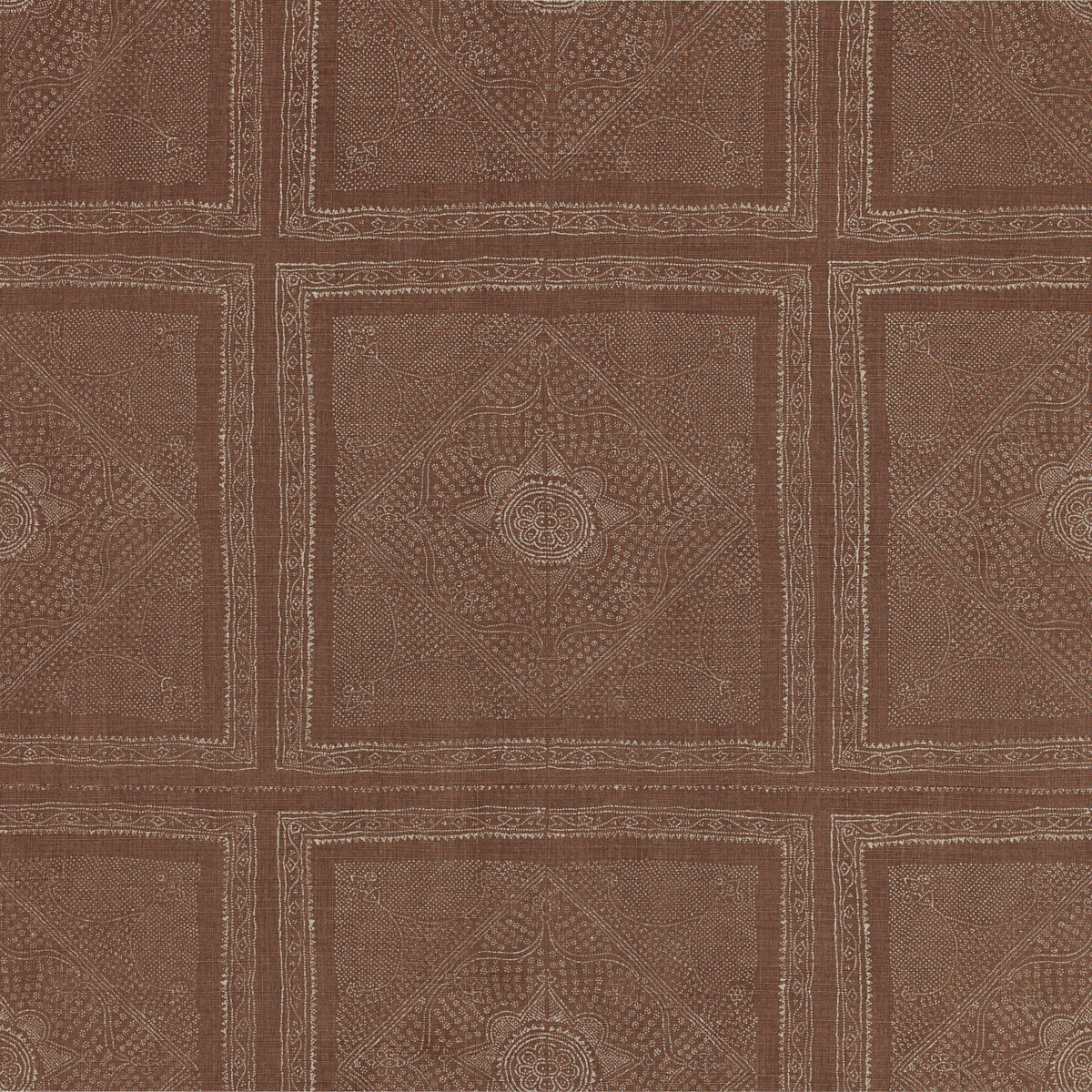 Schumacher CHUNARI AUBURN Fabric | Atlanta Fabrics