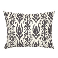 William West Designs Aspen Ikat Charcoal Fabric | Atlanta Fabrics