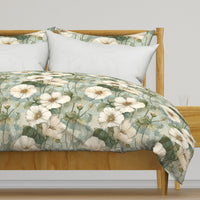 William West Designs Bramblehedge Cottage Bayleaf Fabric | Atlanta Fabrics