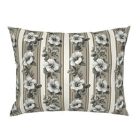 William West Designs Fairweather Stripe Grey Fabric | Atlanta Fabrics