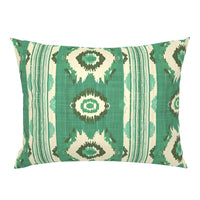 William West Designs Tidewater Ikat Green Fabric | Atlanta Fabrics