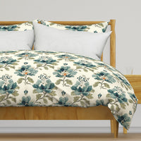 Atlanta Fabrics Armor Circle Teal Fabric | Atlanta Fabrics