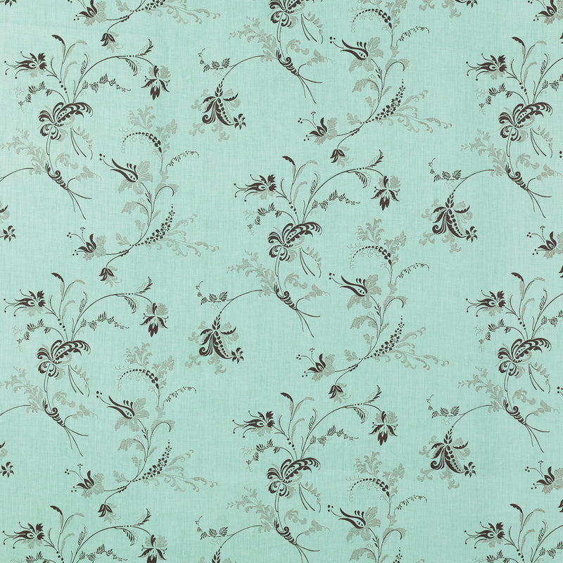 Schumacher ALBERTINE ROBIN'S EGG Fabric | Atlanta Fabrics