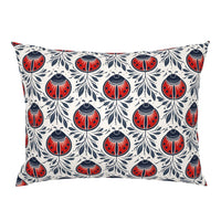 Atlanta Fabrics Buttonbug Red Fabric | Atlanta Fabrics