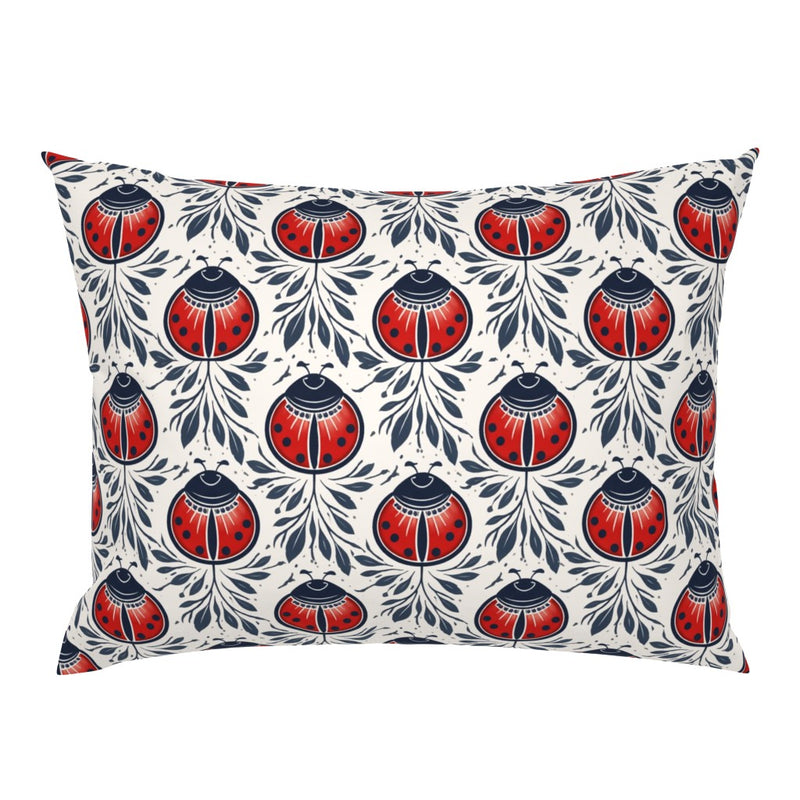 Atlanta Fabrics Buttonbug Red Fabric | Atlanta Fabrics