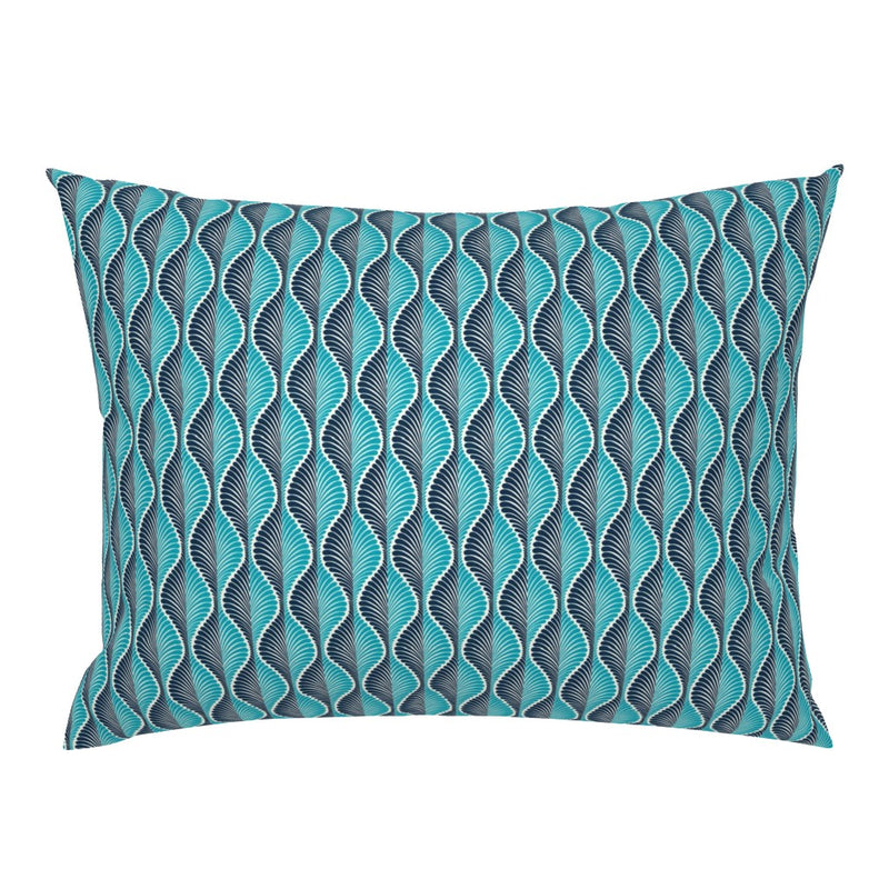Atlanta Fabrics Cleburn Aqua Black Fabric | Atlanta Fabrics