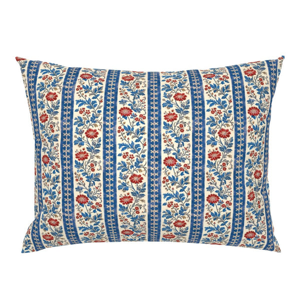 Atlanta Fabrics Kingsley Vine Royal Blue Fabric | Atlanta Fabrics