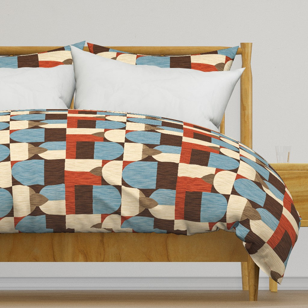 Atlanta Fabrics Decland Blue Fabric | Atlanta Fabrics