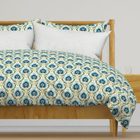 Atlanta Fabrics Bouchard Blue Fabric | Atlanta Fabrics